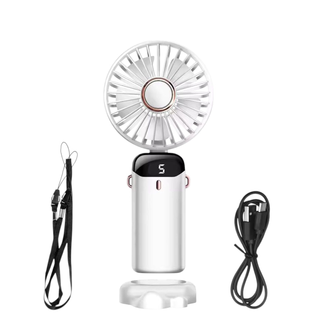 Mini Ventilateur Portable Digital