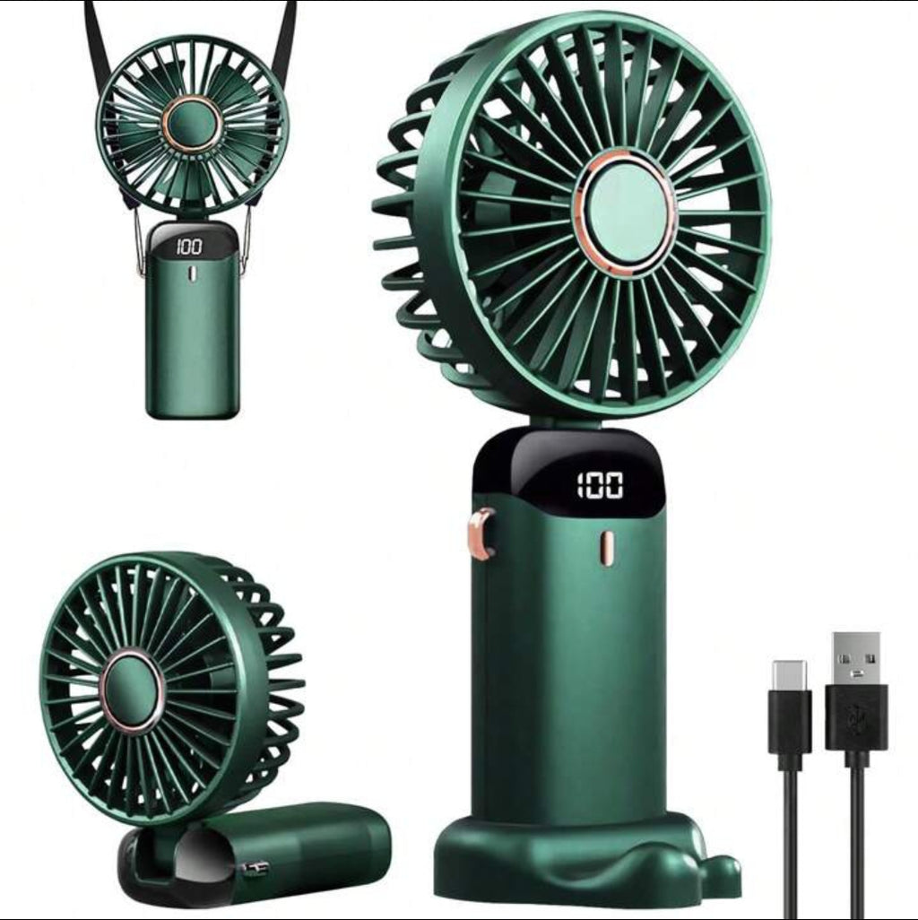 Mini Ventilateur Portable Digital